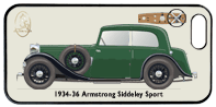 Armstrong Siddeley Sports Foursome (Green) 1934-36 Phone Cover Horizontal
